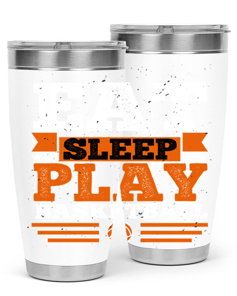 A Eat sleep play volleyball 2334#- basketball- Tumbler