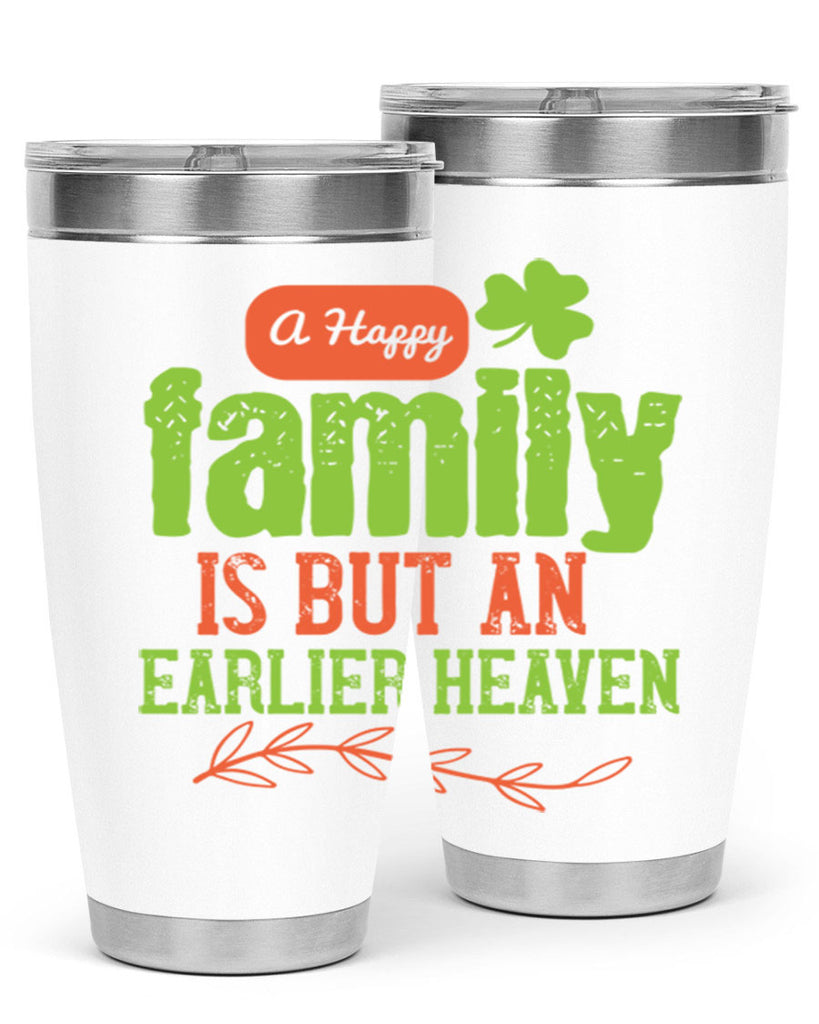 A happy family is but an earlier heaven Style 54#- baby- Tumbler