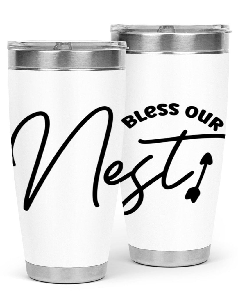 Bless Our Nest55#- spring- Tumbler