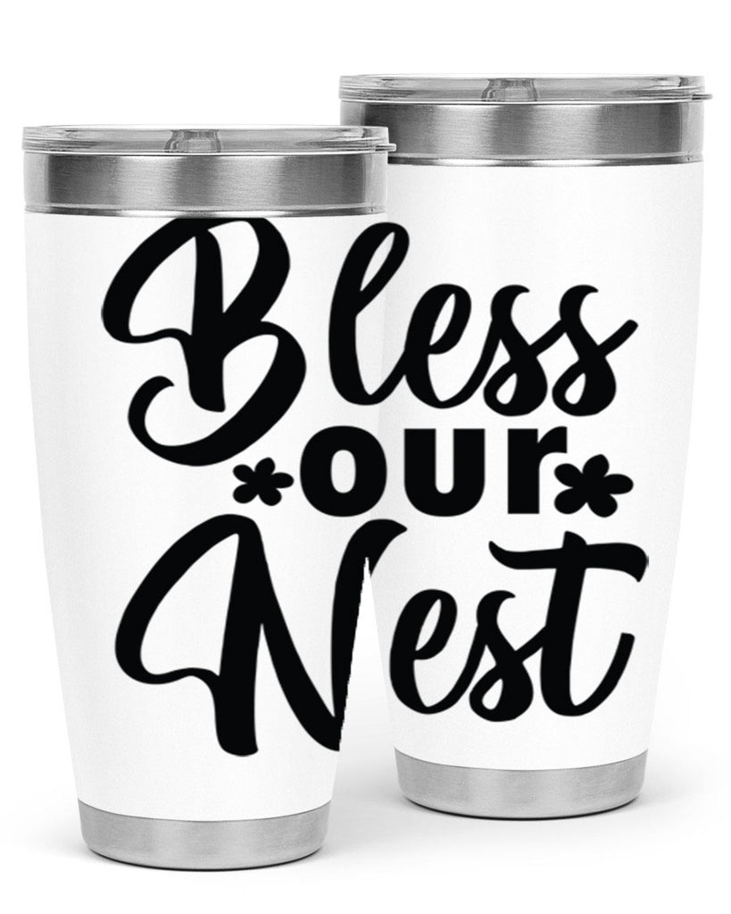 Bless our nest  design 70#- spring- Tumbler