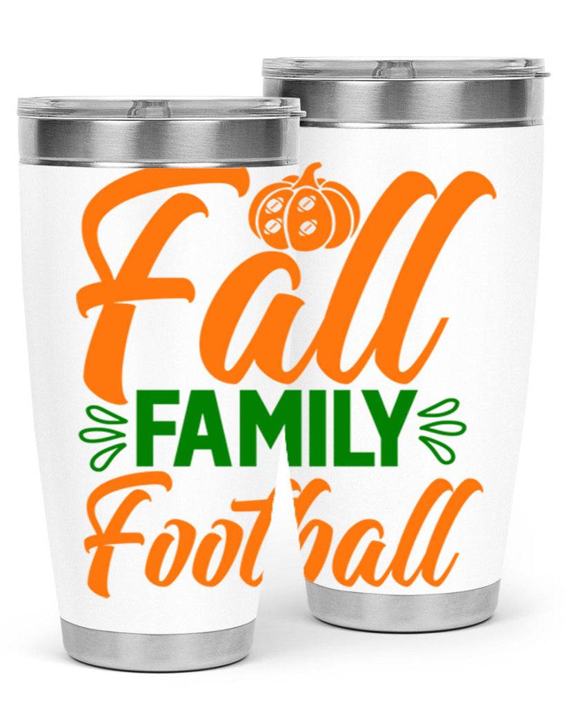 Fall Family Football 98#- fall- Tumbler