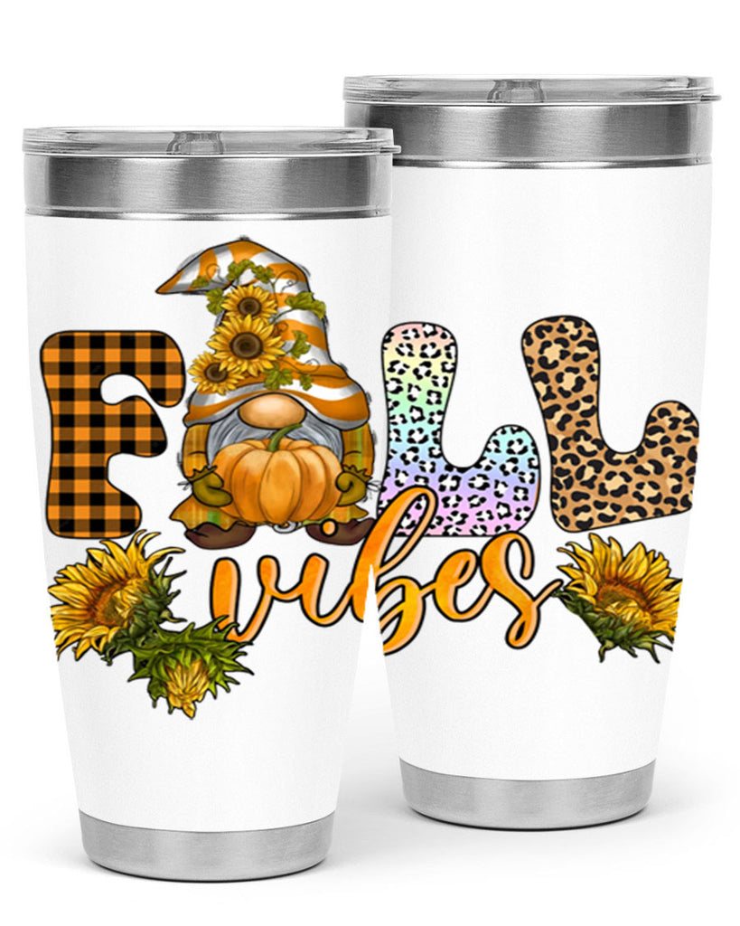 FallVibesFallGnome 164#- fall- Tumbler