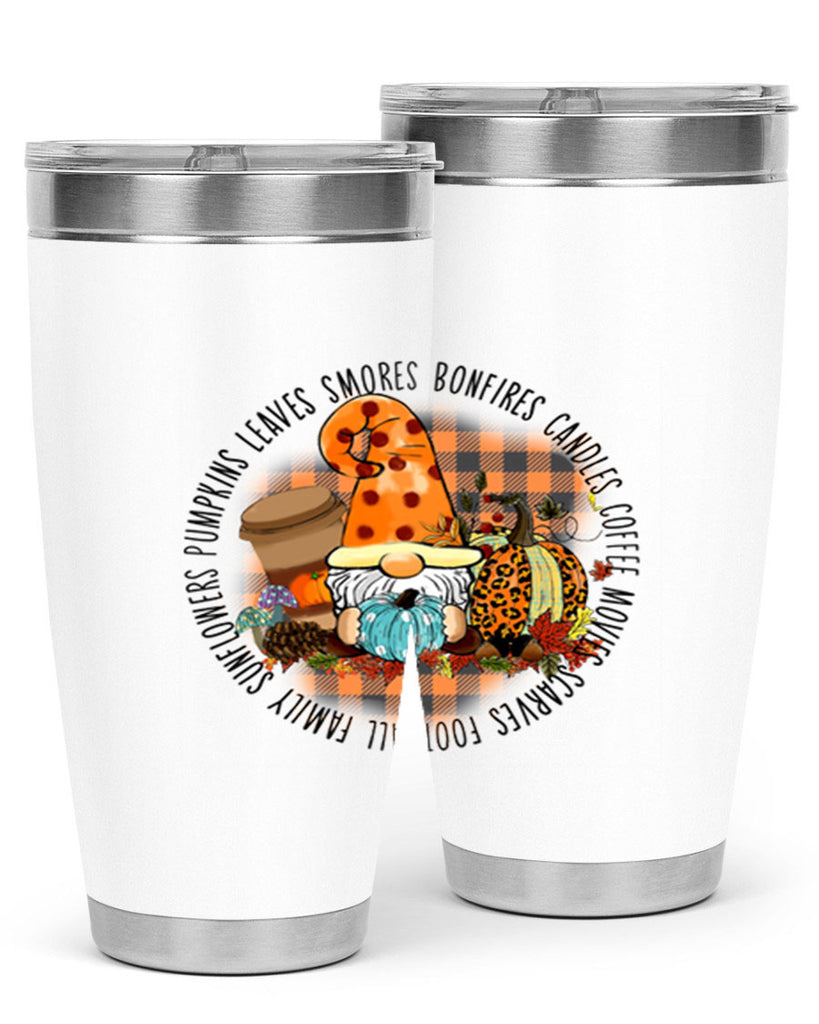 FallVibesGnome 165#- fall- Tumbler