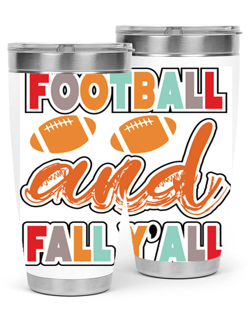 FootballandFallYall 186#- fall- Tumbler
