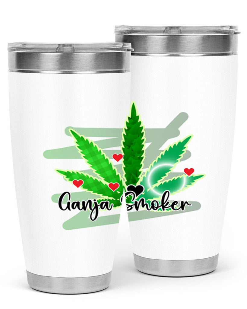 Ganja Smoker 88#- marijuana- Tumbler