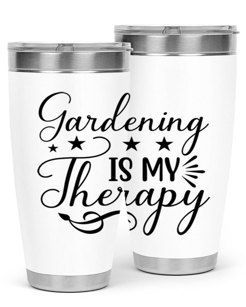 Gardening is My Therapy 145#- spring- Tumbler