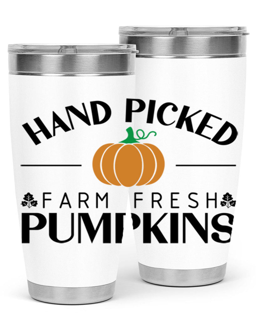 Hand Picked Farm Fresh Pumpkins 215#- fall- Tumbler