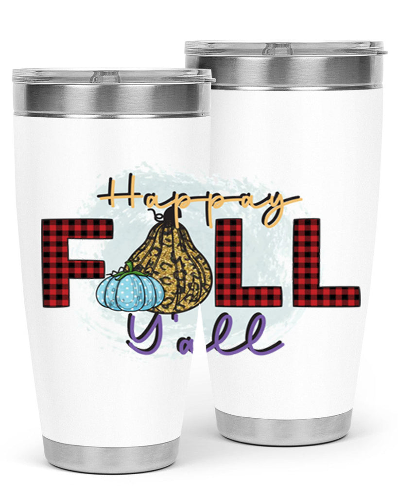 Happay Fall Y all 217#- fall- Tumbler