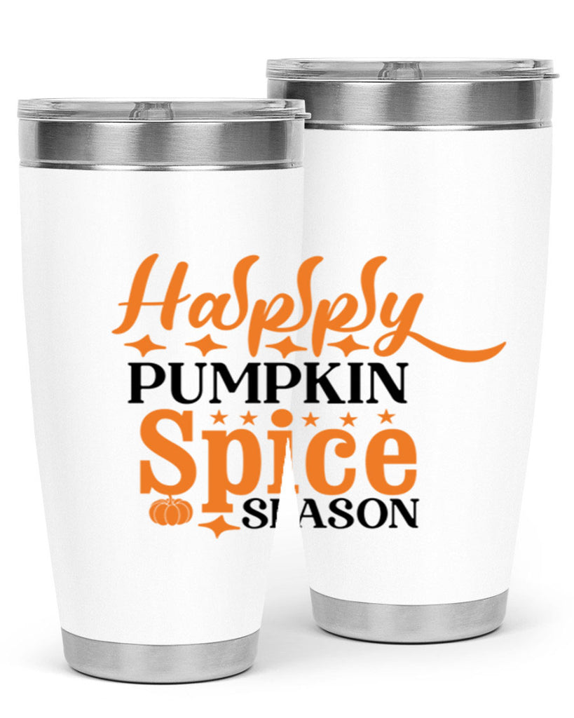 Happy Pumpkin Spice Season 245#- fall- Tumbler