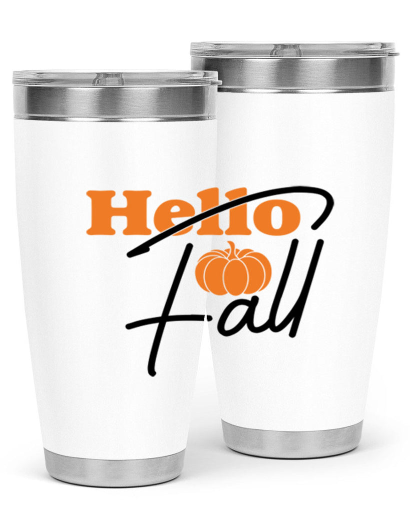 Hello Fall 279#- fall- Tumbler