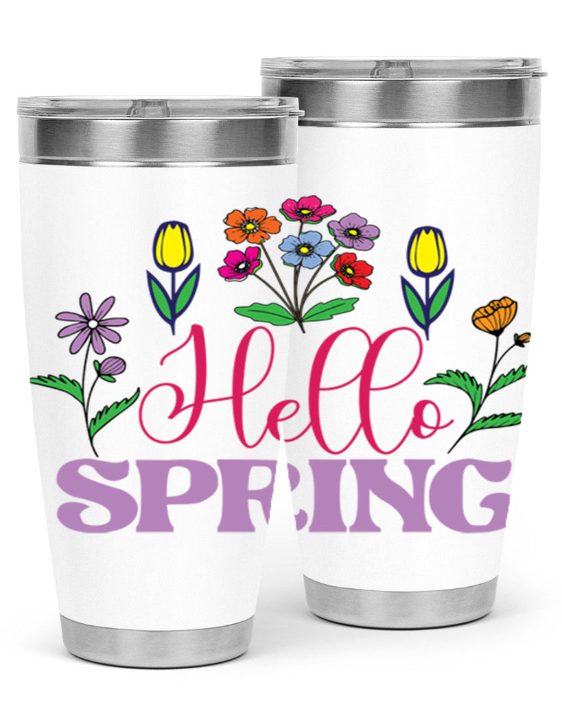 Hello Spring  233#- spring- Tumbler