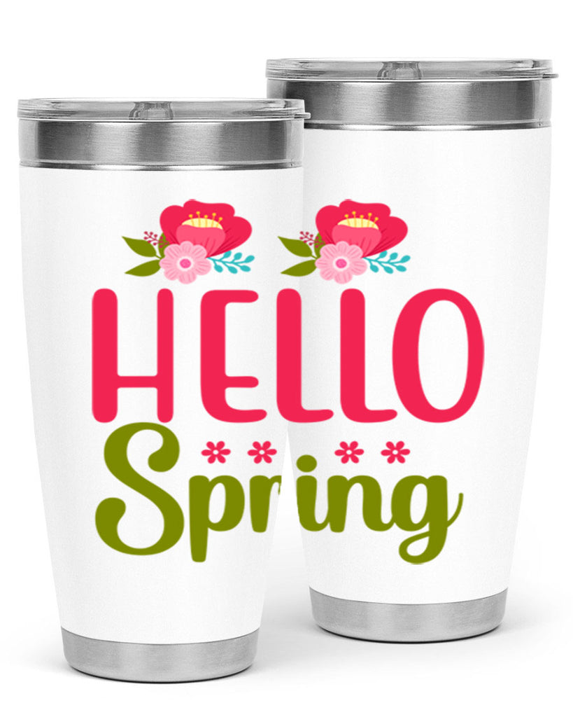 Hello Spring 186#- spring- Tumbler