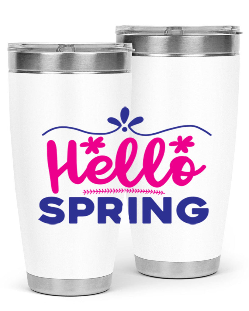 Hello Spring 212#- spring- Tumbler