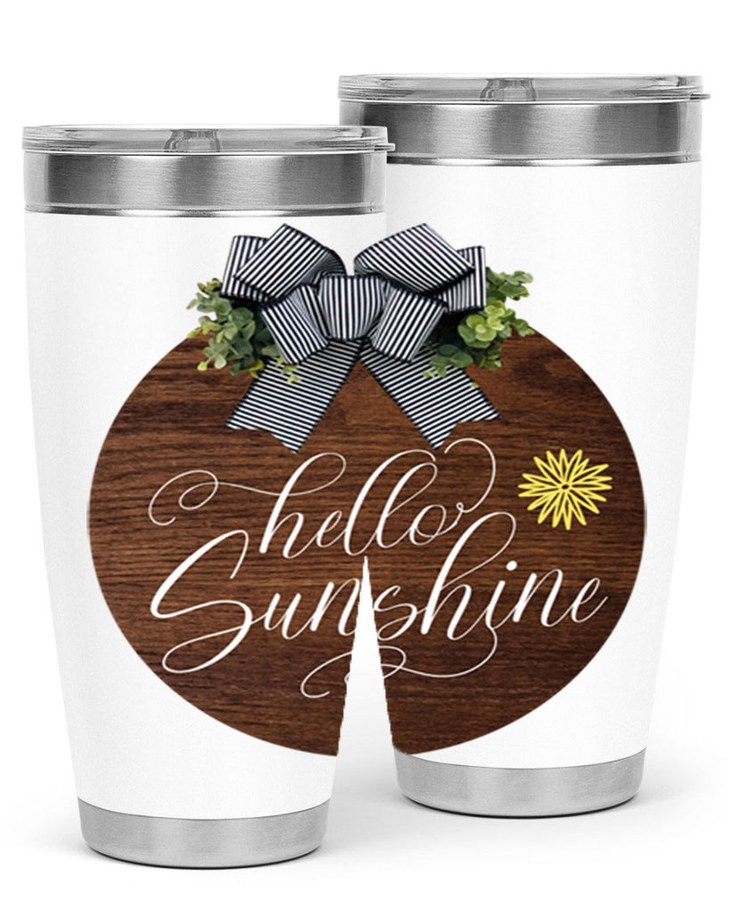 Hello Spring Lettering Mockup200#- spring- Tumbler