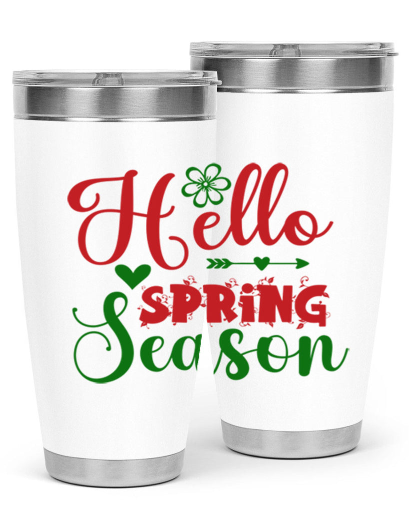 Hello Spring Season 224#- spring- Tumbler