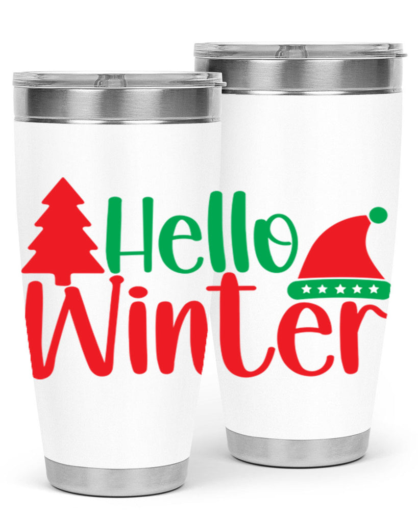 Hello Winter 180#- winter- Tumbler