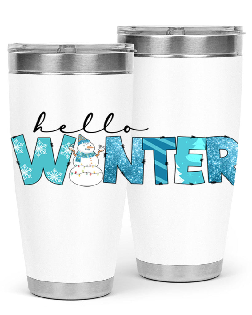Hello Winter 188#- winter- Tumbler