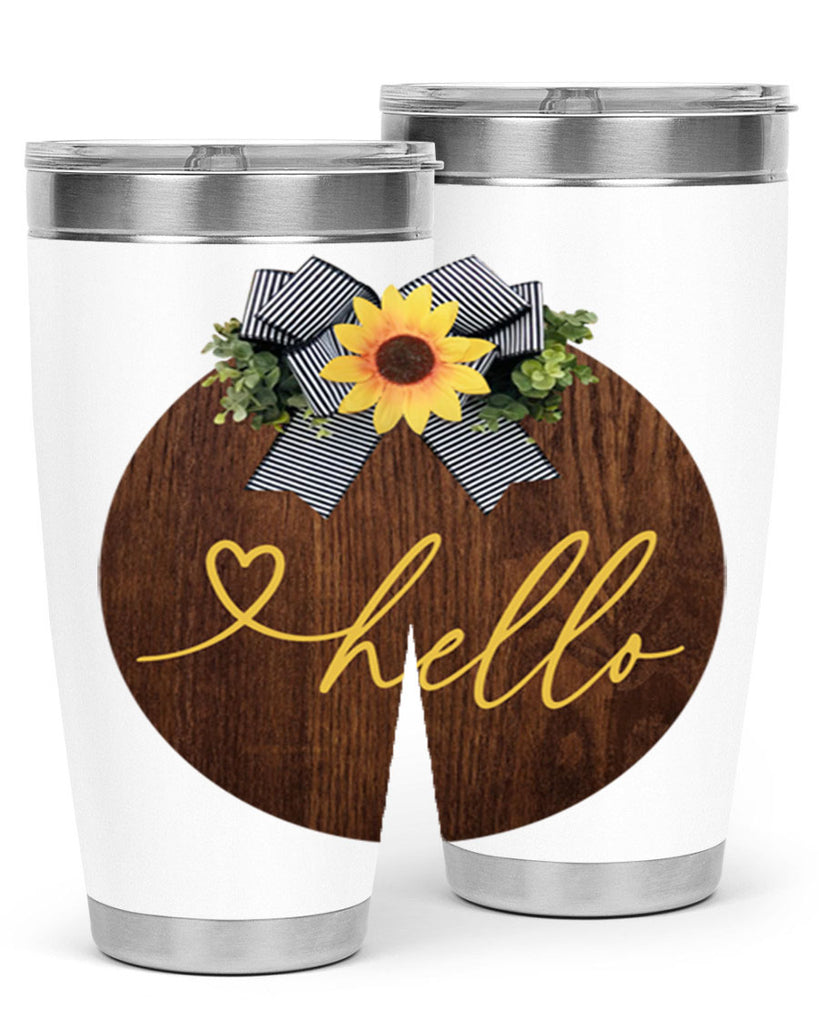 Hello heart Mockup182#- spring- Tumbler