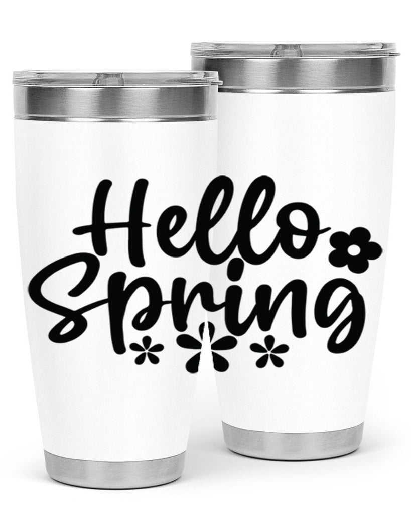 Hello spring  design 232#- spring- Tumbler