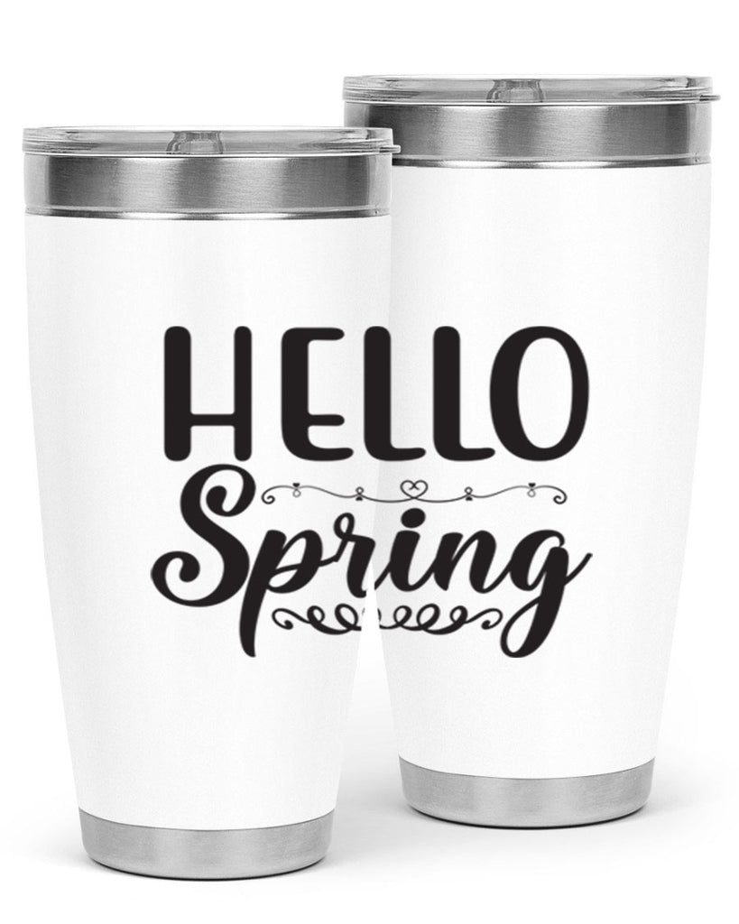Hello spring 185#- spring- Tumbler