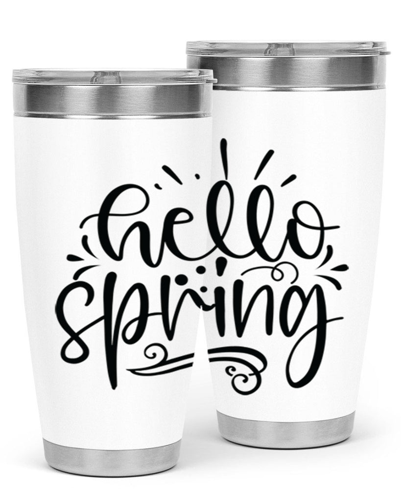Hello spring 3#- spring- Tumbler