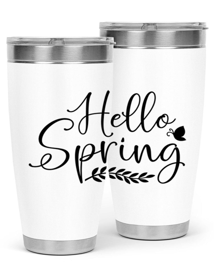 Hello spring design  222#- spring- Tumbler