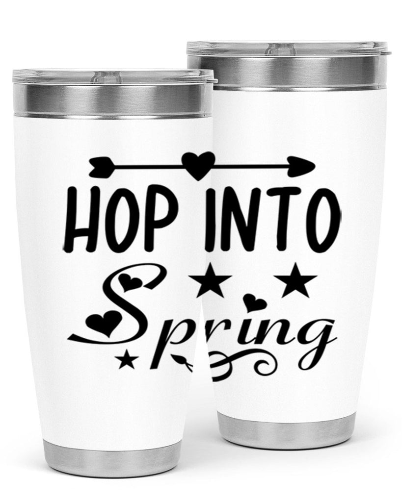Hop into Spring 249#- spring- Tumbler