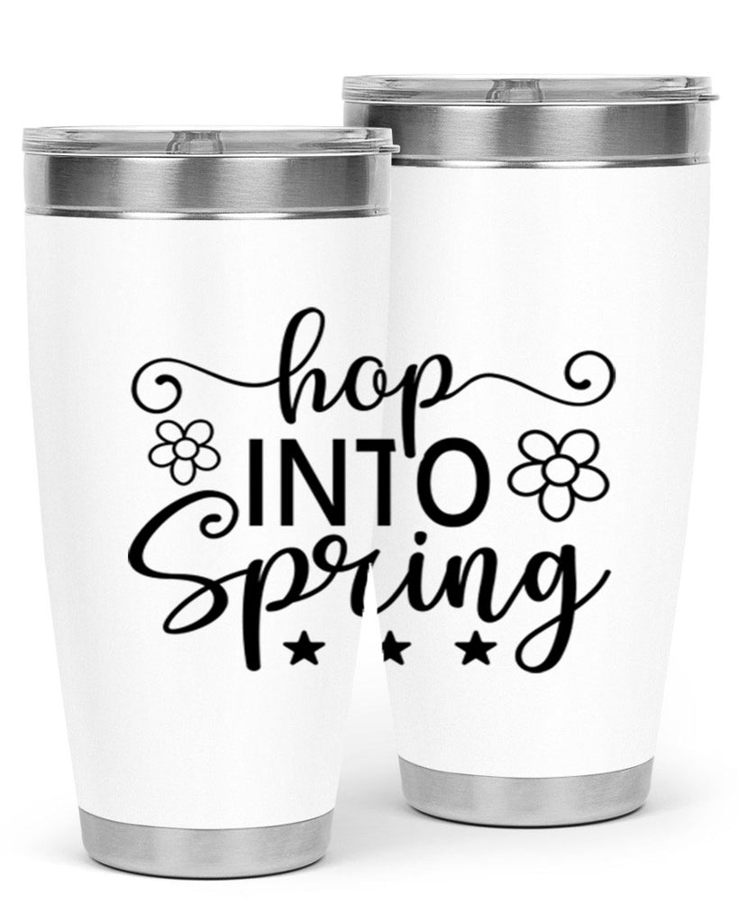 Hop into spring  252#- spring- Tumbler