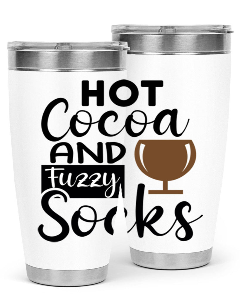 Hot Cocoa And Fuzzy Socks 218#- winter- Tumbler
