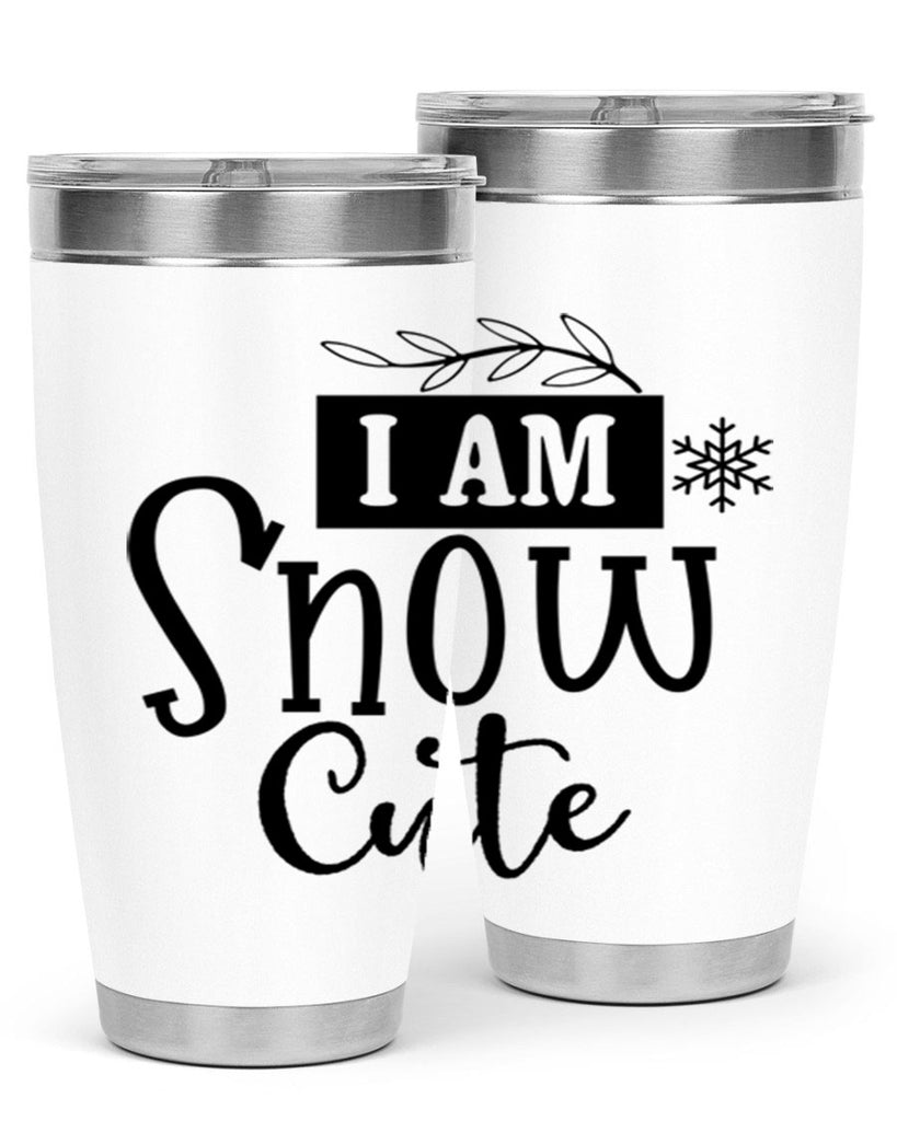 I Am Snow Cute 220#- winter- Tumbler