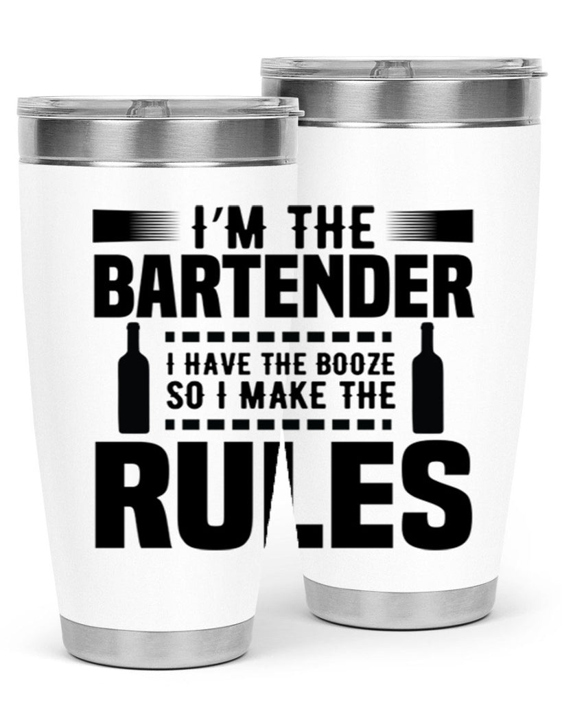 I am the Bartender Style 2#- bartender- tumbler