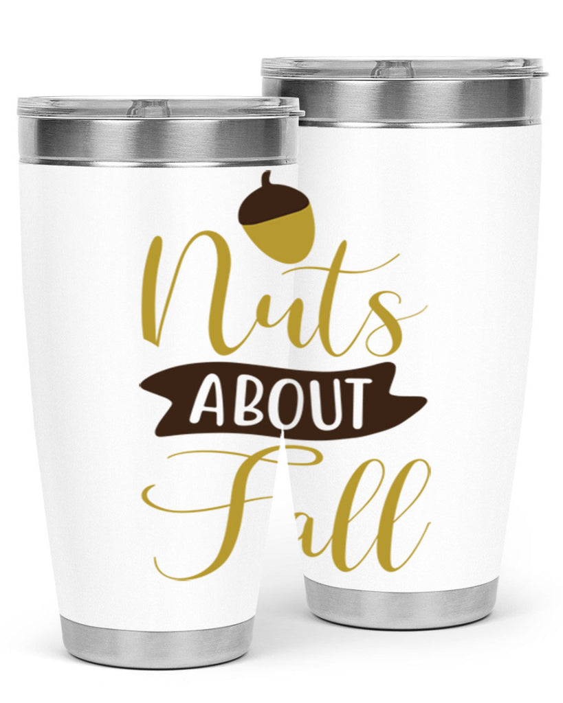 Nuts About Fall 442#- fall- Tumbler