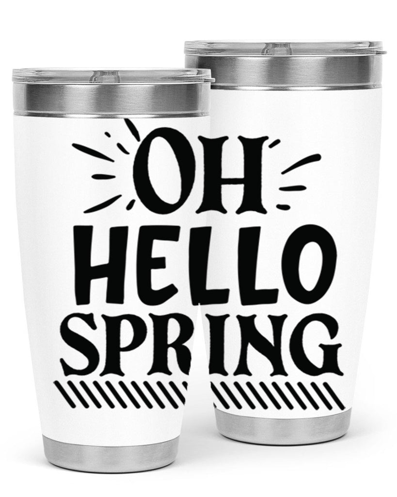 Oh hello spring 7#- spring- Tumbler