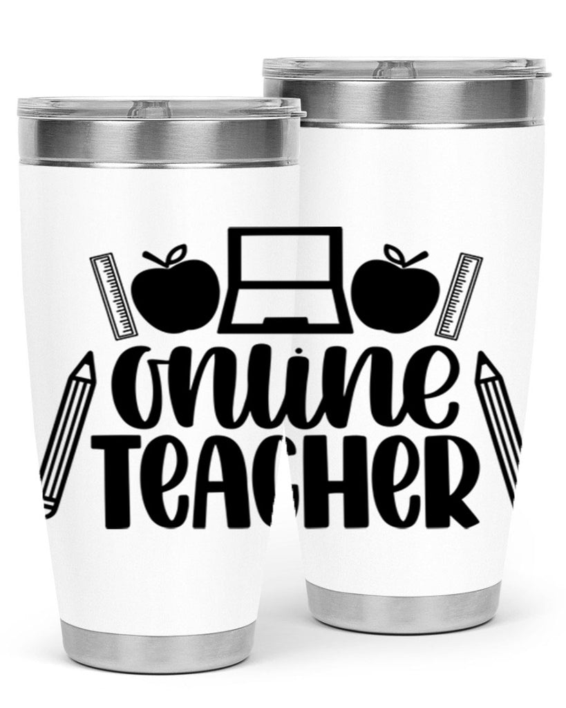 Online Teacher Style 61#- teacher- tumbler