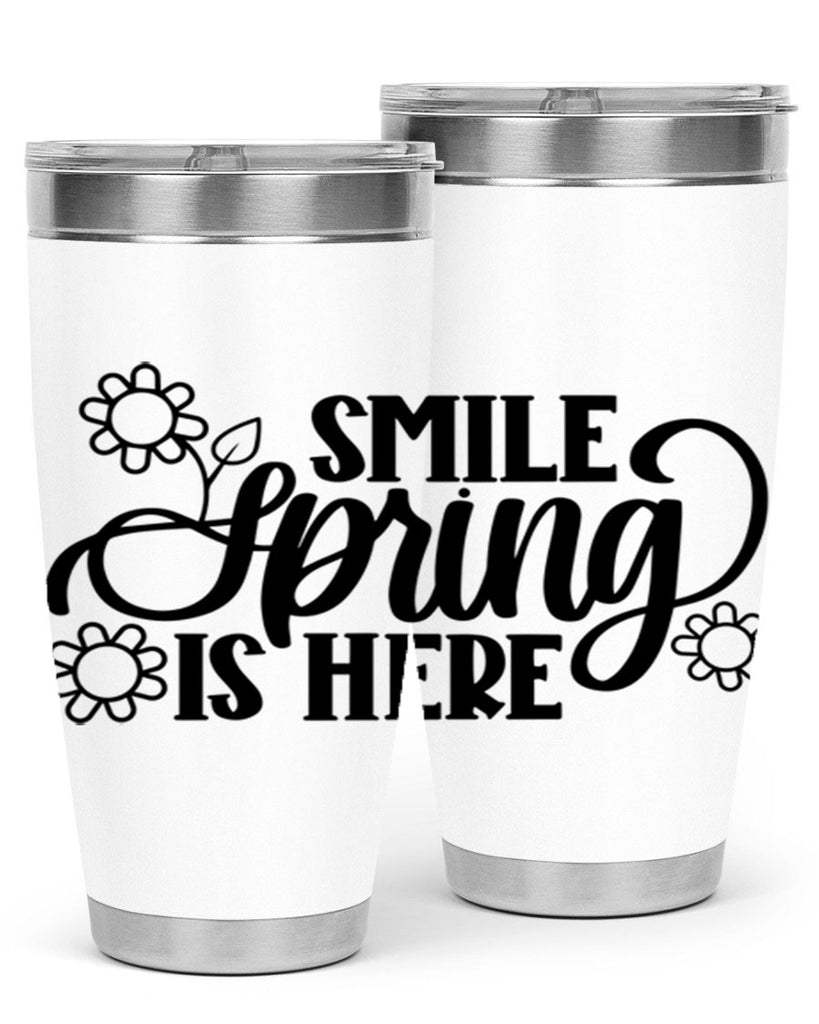 PNG_Smile Spring Is Here395#- spring- Tumbler