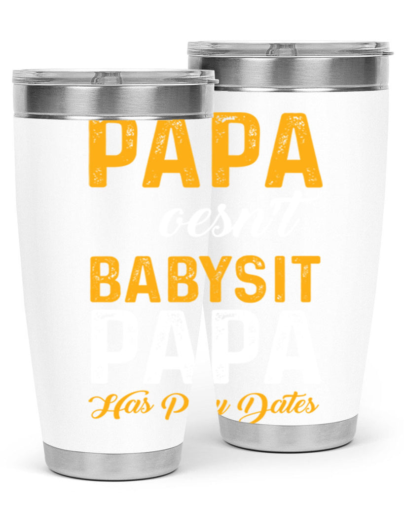 Papa 124#- grandpa - papa- Tumbler