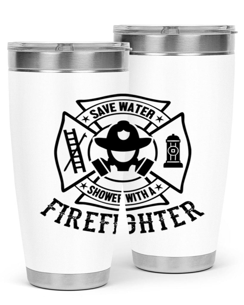Save water Style 34#- fire fighter- tumbler