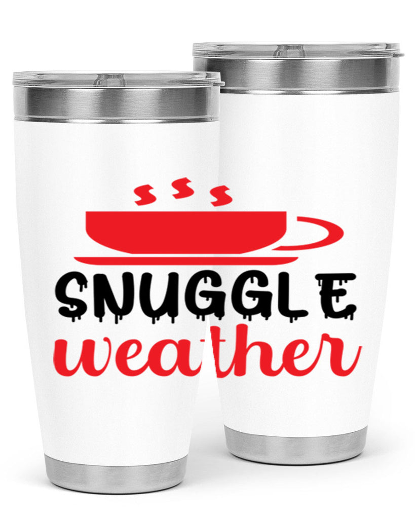 Snuggle weather 386#- winter- Tumbler