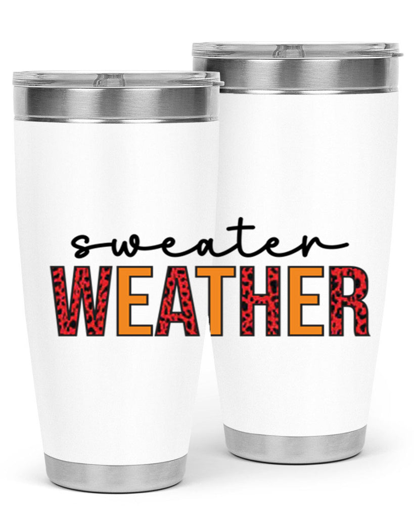 Sweater Weather 587#- fall- Tumbler