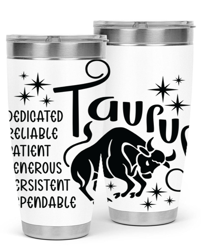Taurus 486#- zodiac- Tumbler