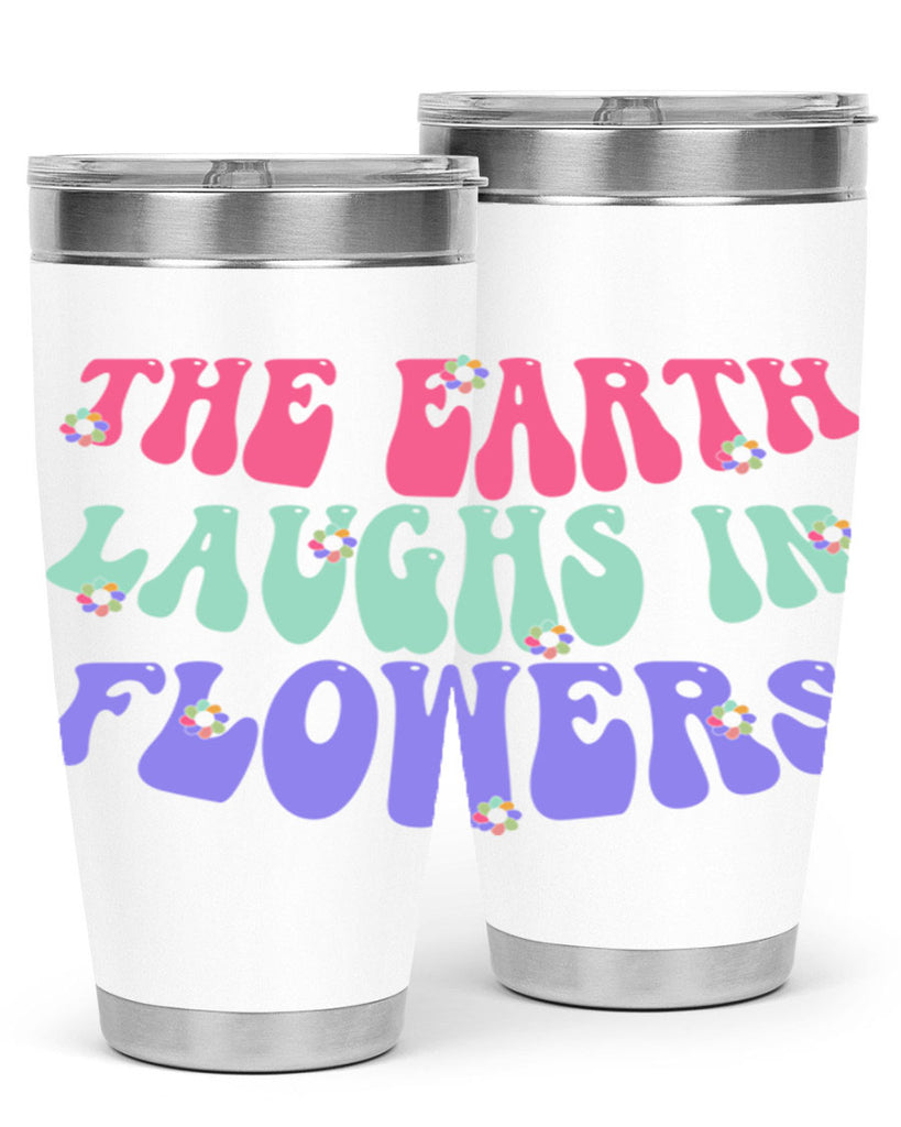 The earth laughs in flowers 532#- spring- Tumbler