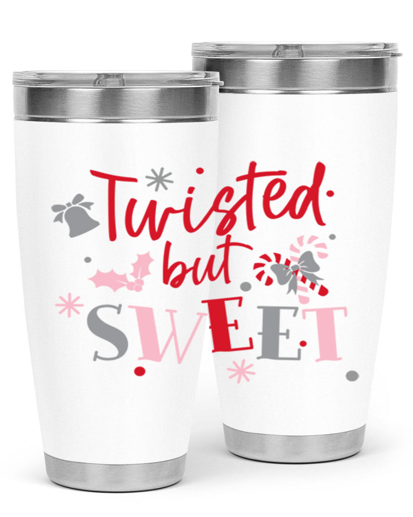 Twisted but sweet 424#- winter- Tumbler