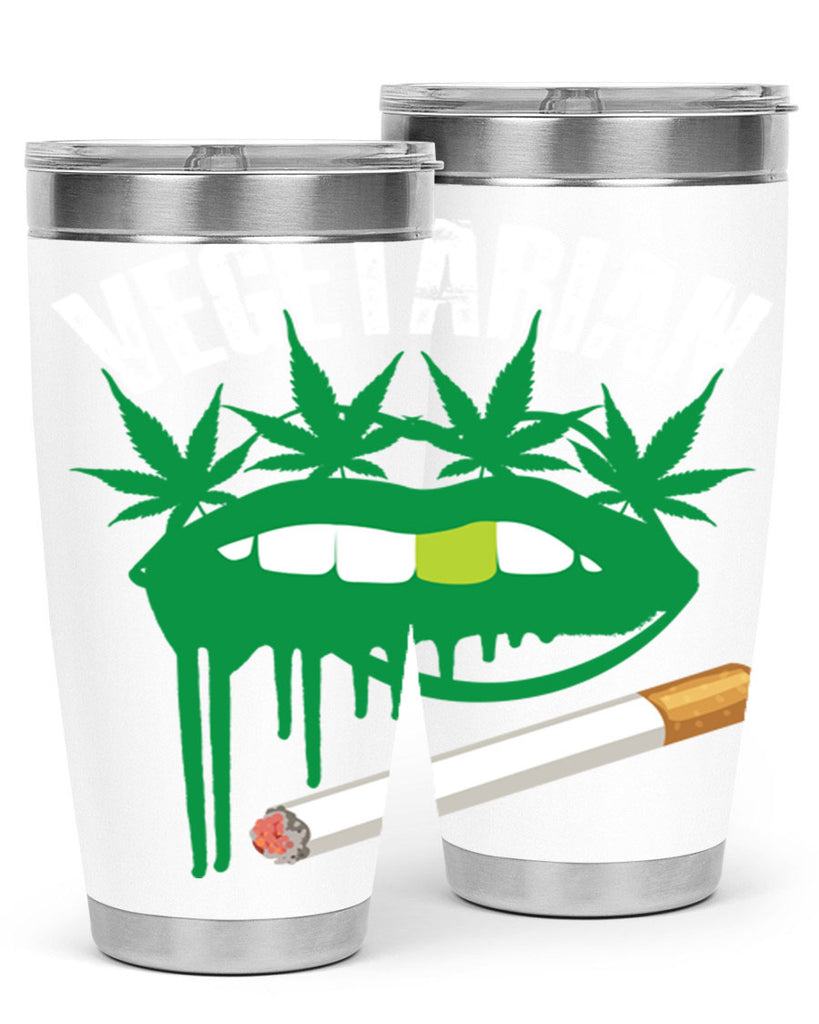 Vegetarian 270#- marijuana- Tumbler