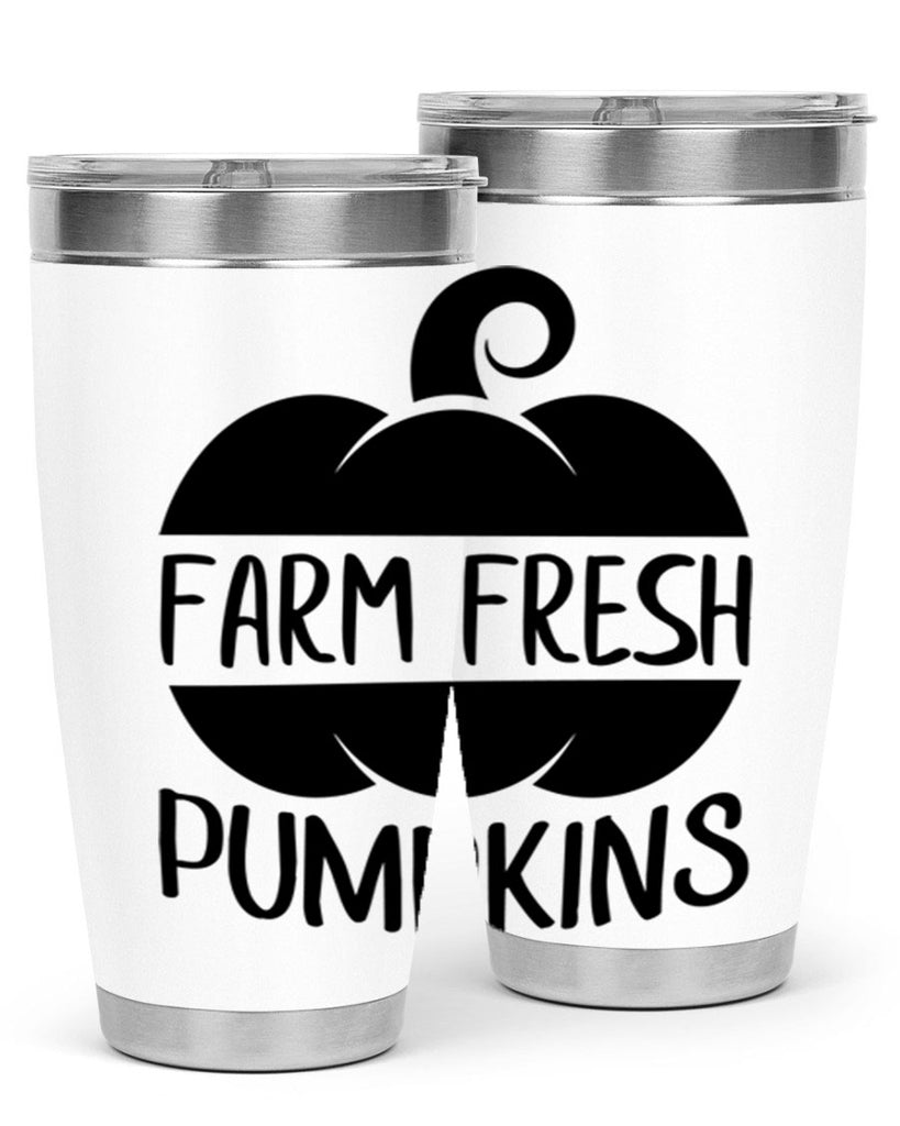 farm fresh pumpkins 174#- fall- Tumbler