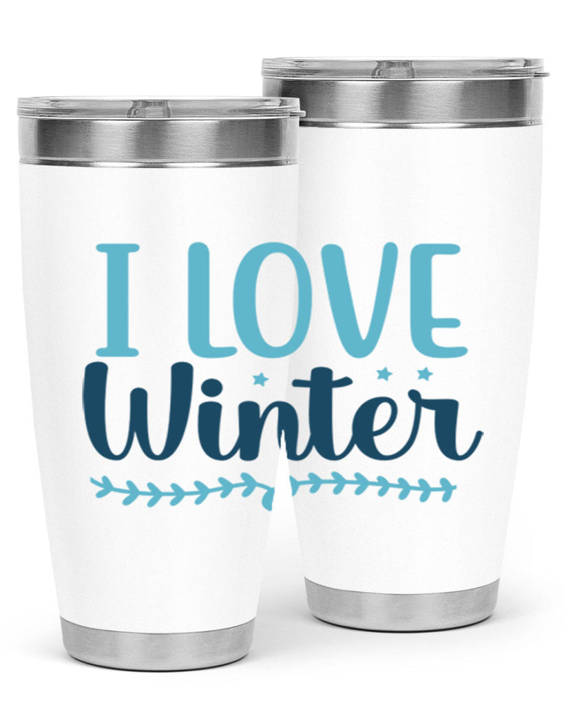 i love winter 226#- winter- Tumbler