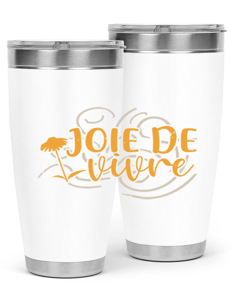 joie de vivre 57#- mardi gras- Tumbler