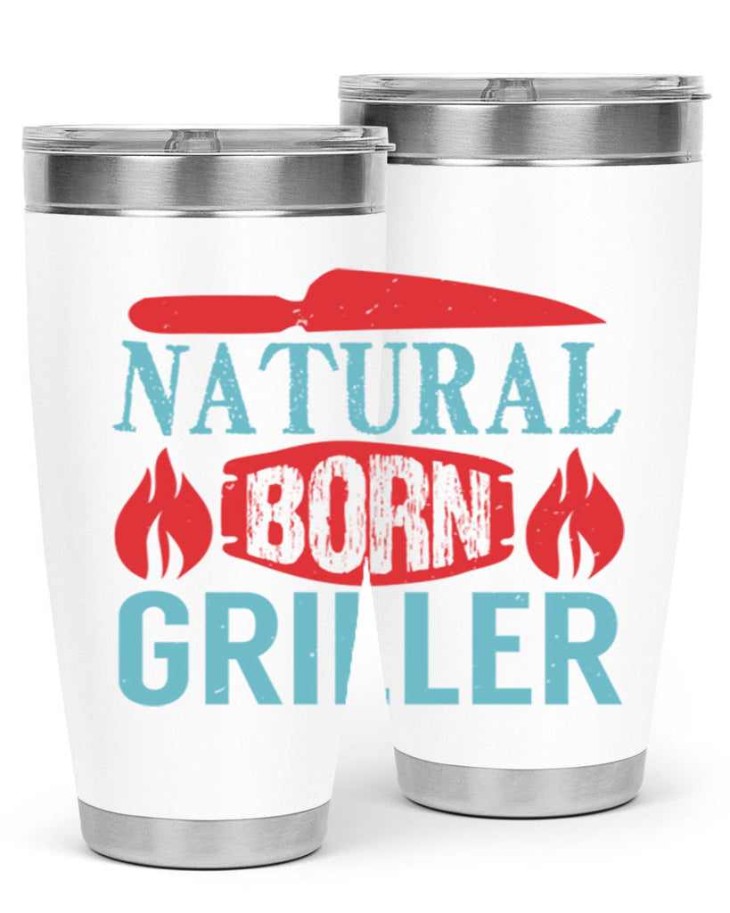 natural born griller 19#- bbq- Tumbler