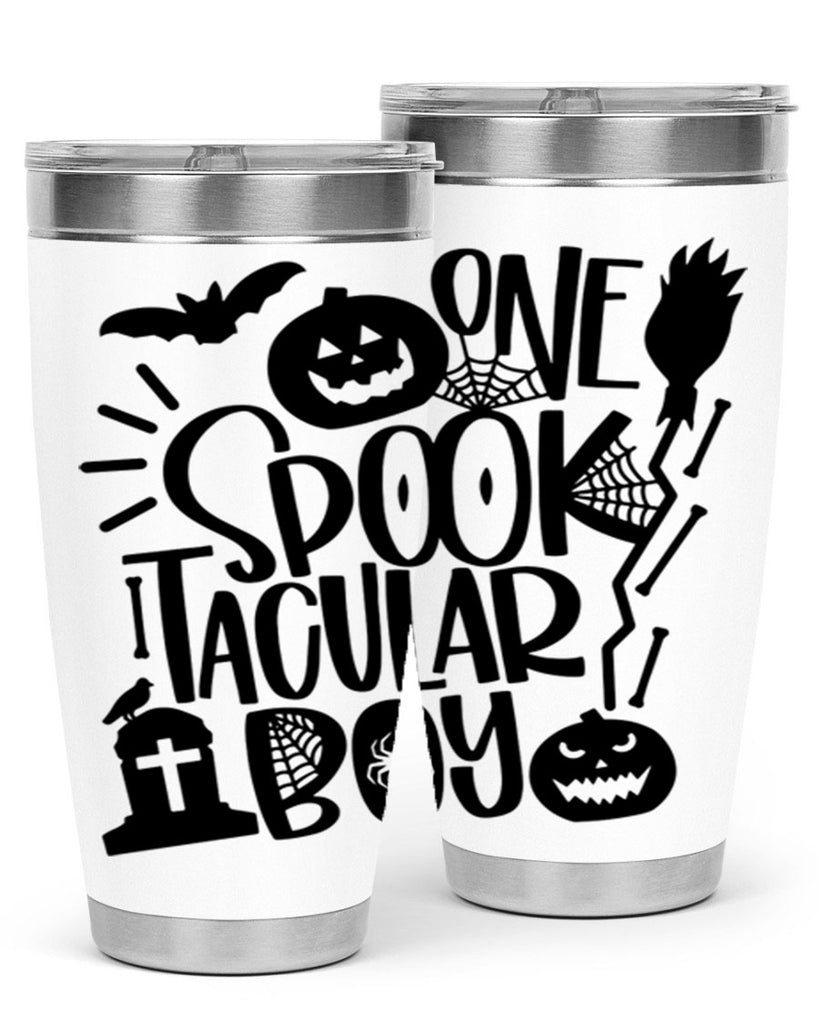 one spooktacular boy 38#- halloween- Tumbler