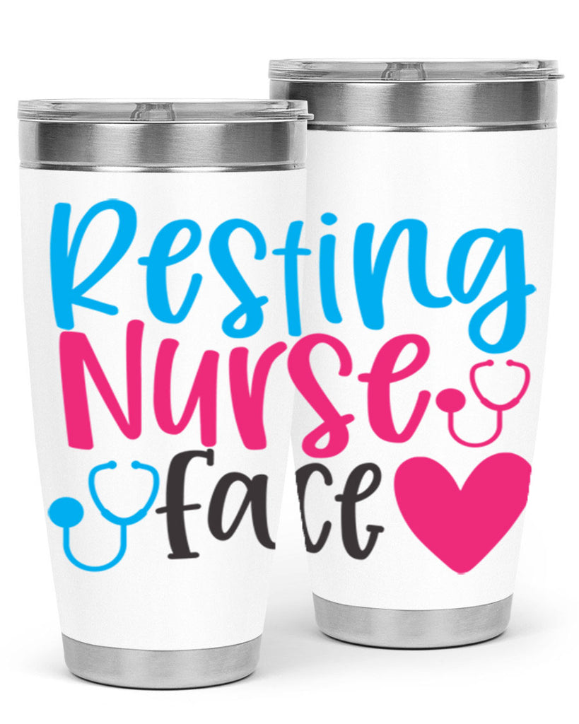 resting nurse face Style Style 56#- nurse- tumbler