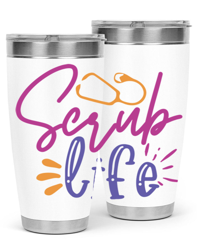 scrub life Style Style 43#- nurse- tumbler